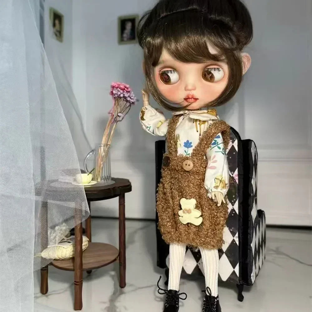 Super Cute 1/6 Blythe Doll Clothes Replace Clothes Blythe Doll Outfit Accessories No Socks