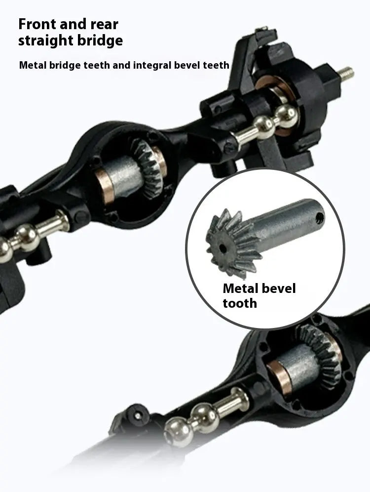 LDRC LD18499 1:18 4x4 4WD RC Car Remote Control Climbing Toy Vehicle Model for Boys Gift Off-Road Capable Scale Toy Car