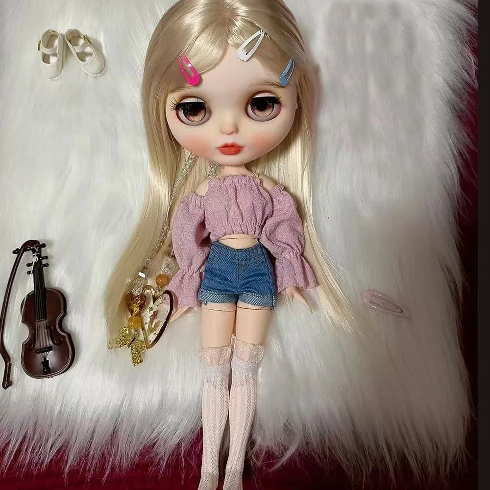 Super Cute 1/6 Blythe Doll Clothes Replace Clothes Blythe Doll Outfit Accessories No Socks