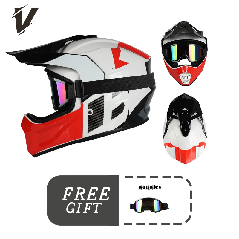 Motocross Helmet Motocross Bicycle Downhill Capacete AM DH ATV Cross Helmet Child Motorcycle Helmet Unisex