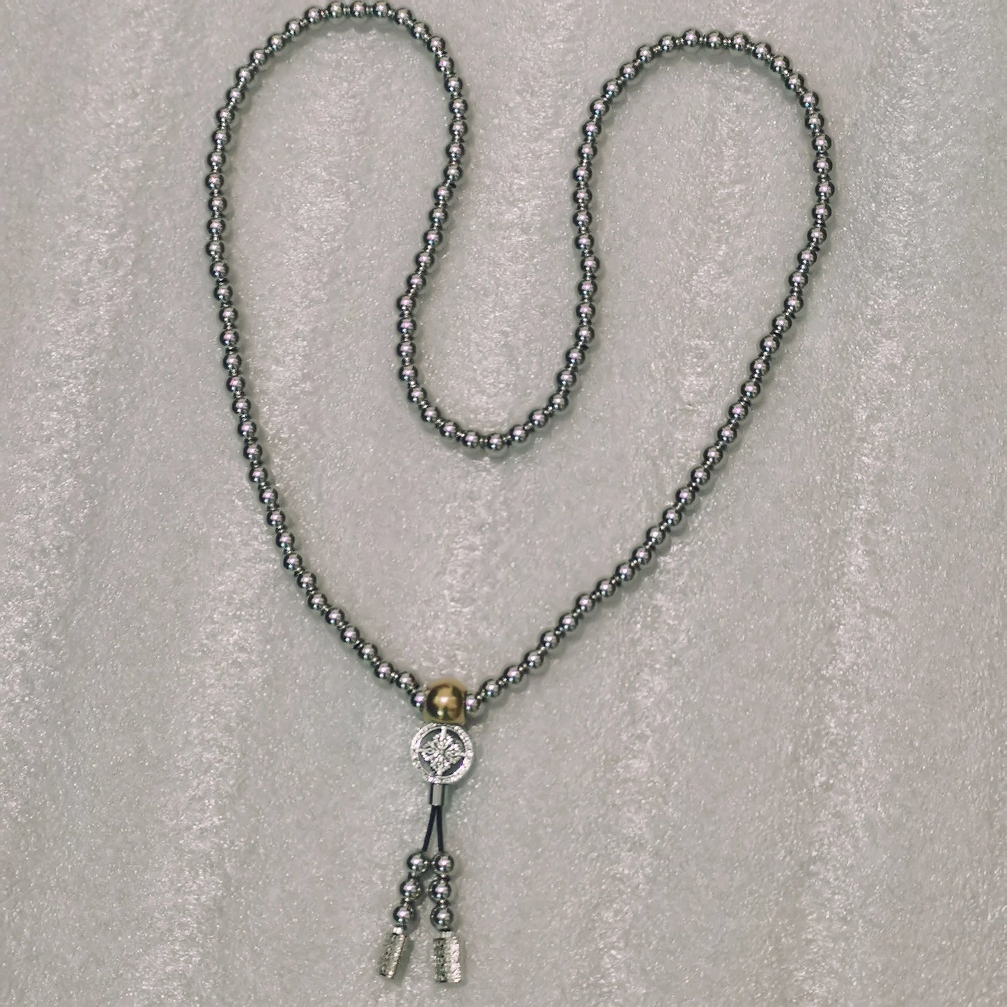 Titanium Steel Bracelet Necklace Chain Prayer Beads Self Defense Waist Faith Buddha Cross Pendant Mens Gadgets For Jewelry Gifts