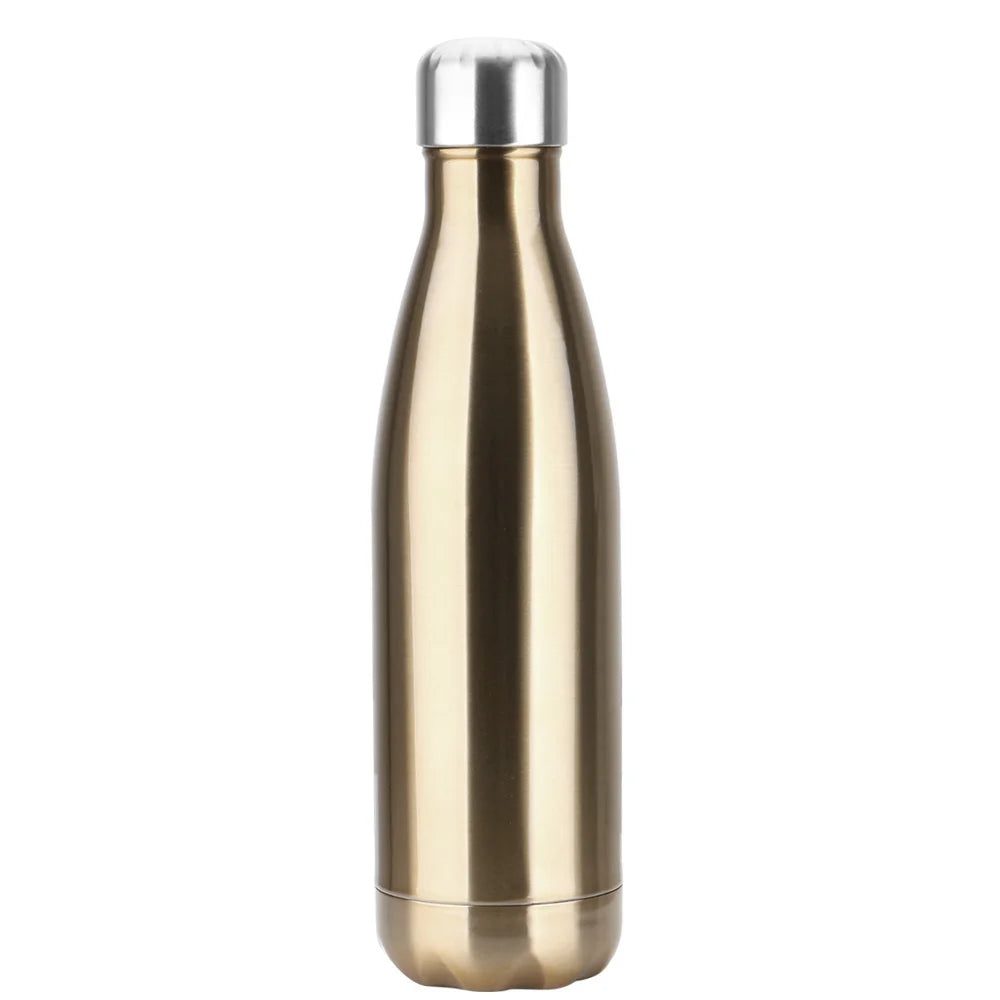 500ml Thermos For Sport Bottles Double-Wall Insulated Vacuum Flask BPA Free Thermos Stainless Steel Water Bottle Cola Water Beer