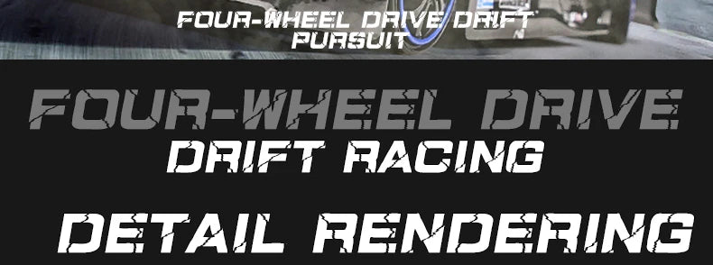 1/64 RC 4WD Drift Car 2.4G High-Speed Racing Car Four-Wheel Mini Desktop Remote Control Car Electric Toys Children Gifts