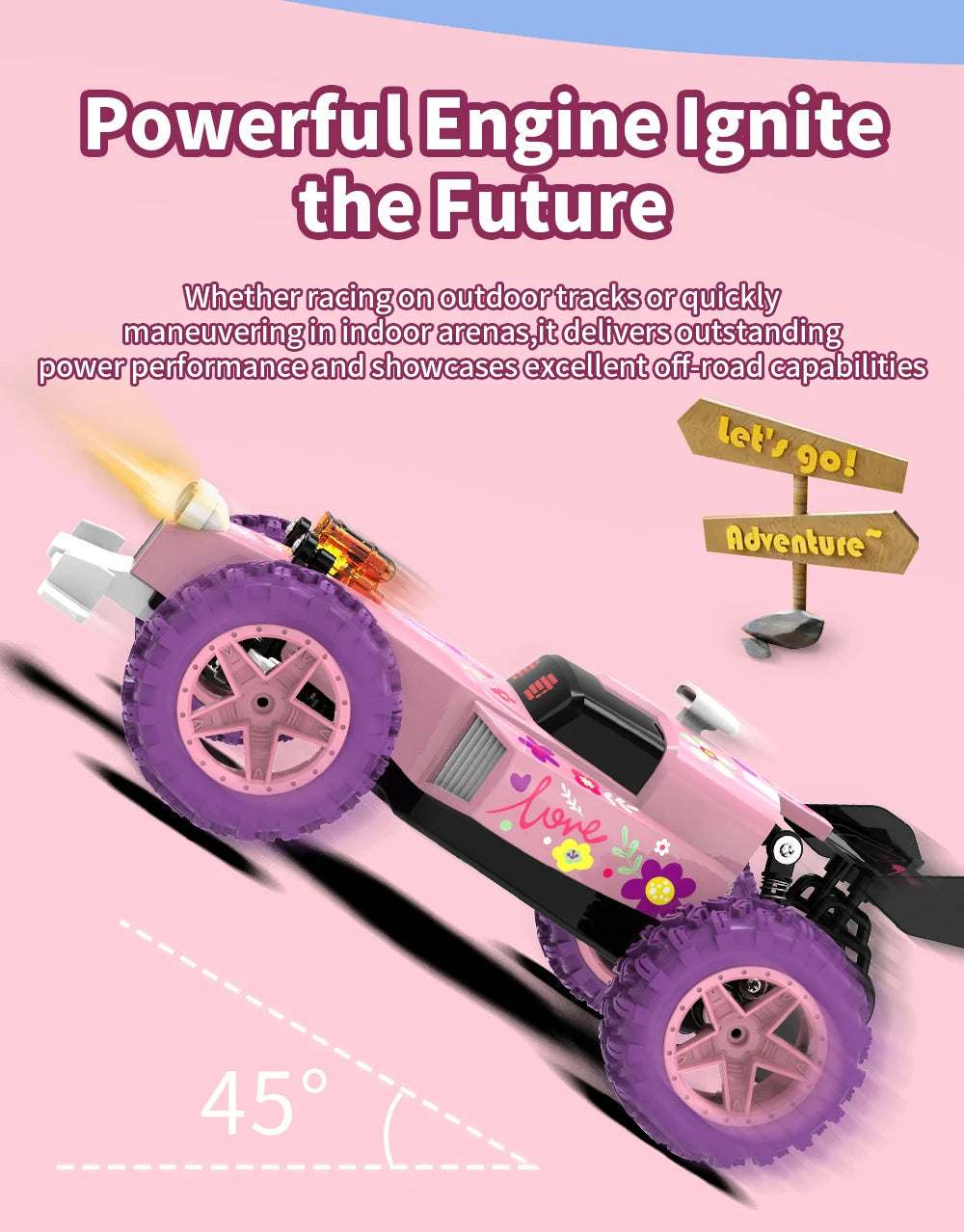 JJRC 2.4G RC Drift Cars Vehicle Toys High Speed Remote Control Racing Car for Boy Girl RC Off Road Climbing Car Christmas Gifts