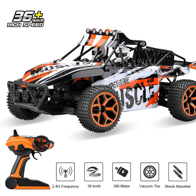 JTY Toys Bigfoot RC Truck 36km/h High-Speed Remote Control Climbing Car Off-Road Trucks Radio RC Crawler Cars For Kids Adults