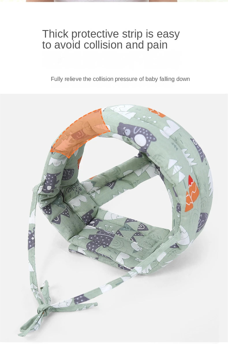 Soft Comfortable Head Security & Protection Adjustable Hats Baby Toddler Cap Anti-collision Protective Hat Baby Safety Helmet