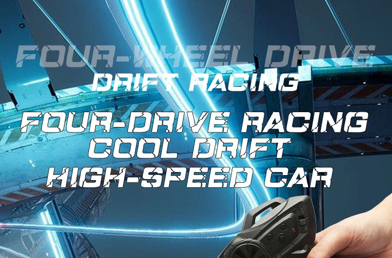 1/64 RC 4WD Drift Car 2.4G High-Speed Racing Car Four-Wheel Mini Desktop Remote Control Car Electric Toys Children Gifts