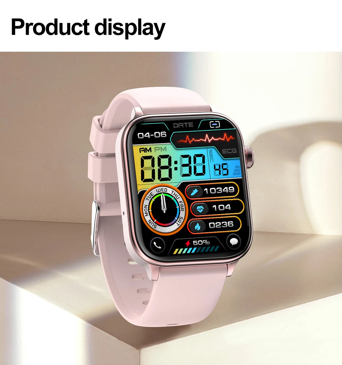 2025New ECG+PPG AI Health Diagnose Smart Watch Men Women Clock Blood Lipid BP Uric Acid Heart rate Tracker For Xiaomi Smartwatch