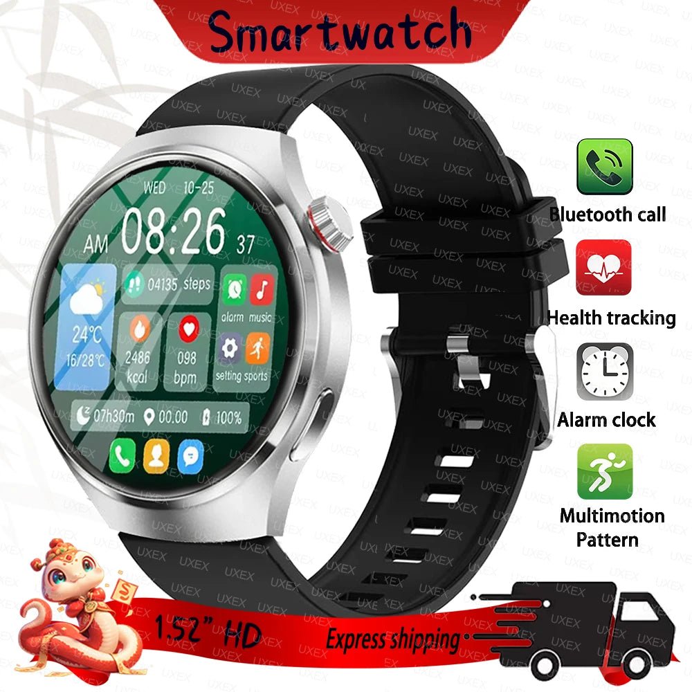 2025 Watch Smartwatch Wemon 1.52” HD Bluetooth Call Offers Today Gift For Men Health Tracking Watches Smart Hombre Business New