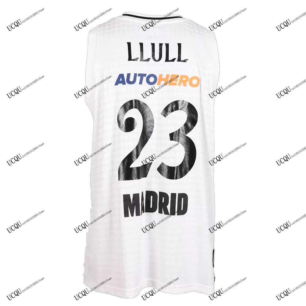 2025-26 Sergio Llull #23/7/11/22 Basketball Jersey 3D Printed T-Shirt Spain Match Kit White Home Adult KIDS Casual Sports Vest