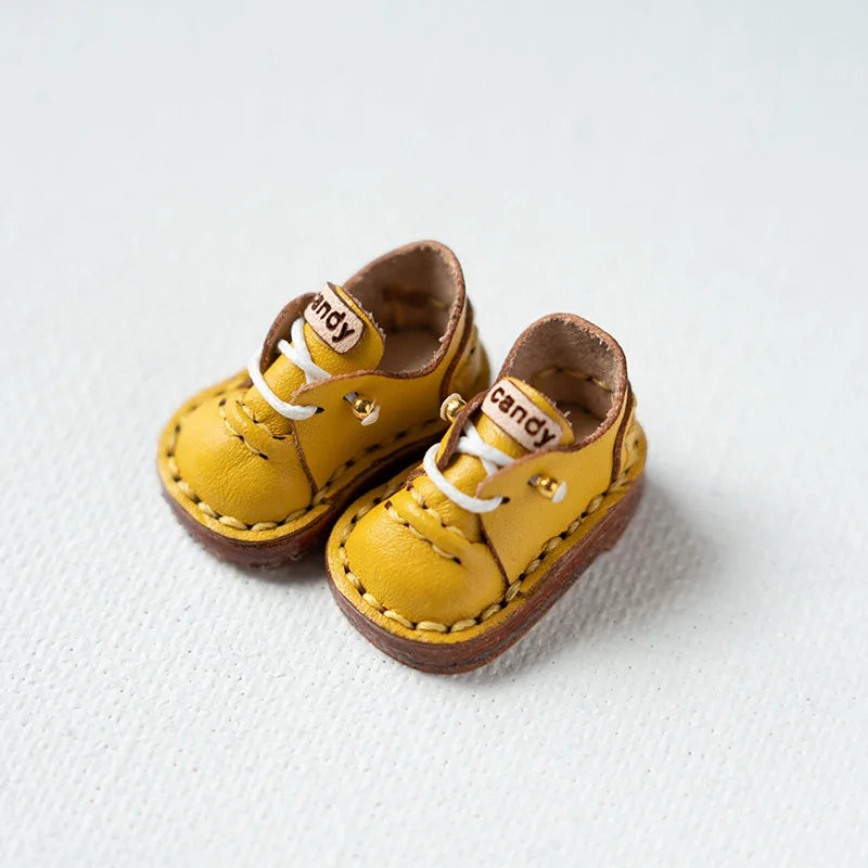 New Fashion Blyth Cute Leather Shoes Blyth Doll Mary Jane Casual Shoes 3* 1.8cm for Ob24 Ob22 Licca Azones Toy Doll Accessories