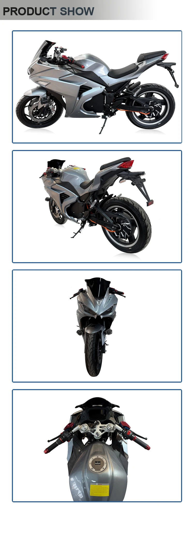 2025  High-Speed Adult 3000W Power with Intelligent Digital Application Sensor Technology Electric Motorcycle for Adults Scooter