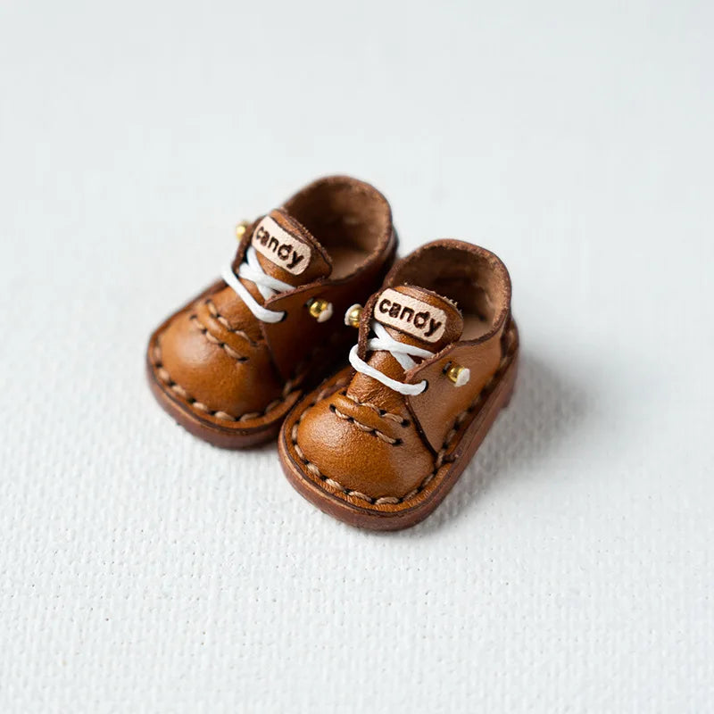 New Fashion Blyth Cute Leather Shoes Blyth Doll Mary Jane Casual Shoes 3* 1.8cm for Ob24 Ob22 Licca Azones Toy Doll Accessories