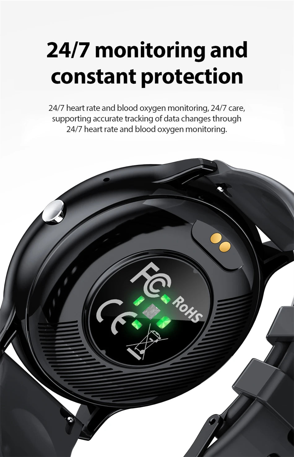 LIGE Bluetooth Call Women Smart Watch Men Sports Fitness Watches Heart Rate Health Monitor Smartwatch Ladies For Android iOS