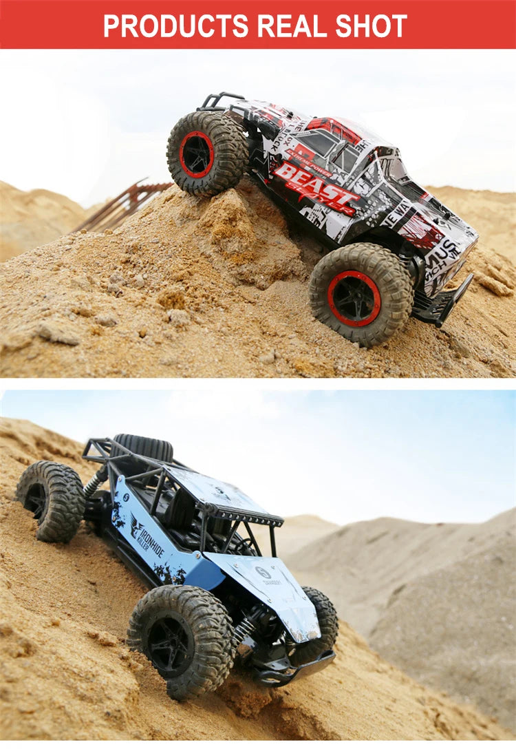 JTY Toys Bigfoot RC Truck 36km/h High-Speed Remote Control Climbing Car Off-Road Trucks Radio RC Crawler Cars For Kids Adults