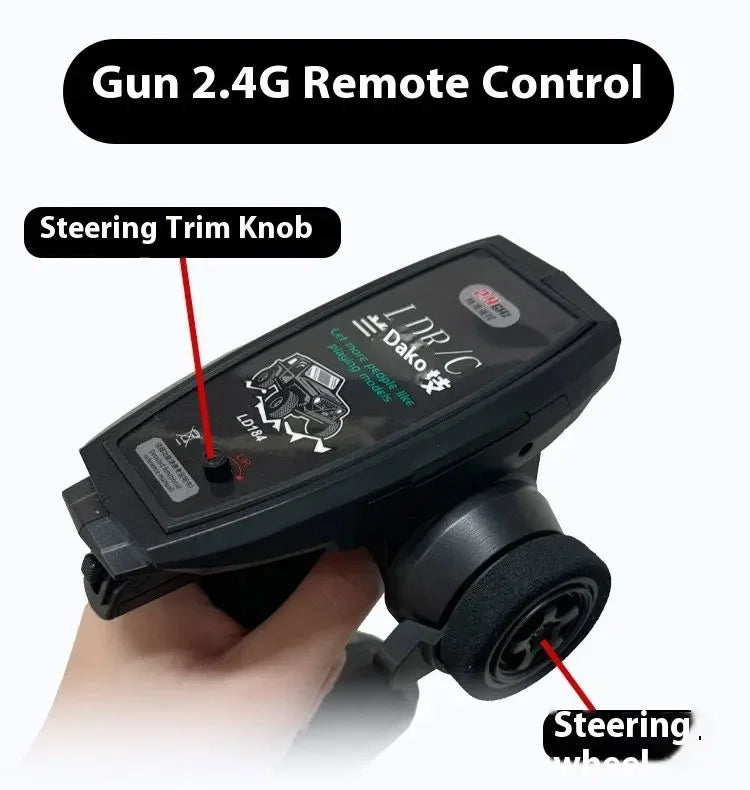 LDRC LD18499 1:18 4x4 4WD RC Car Remote Control Climbing Toy Vehicle Model for Boys Gift Off-Road Capable Scale Toy Car