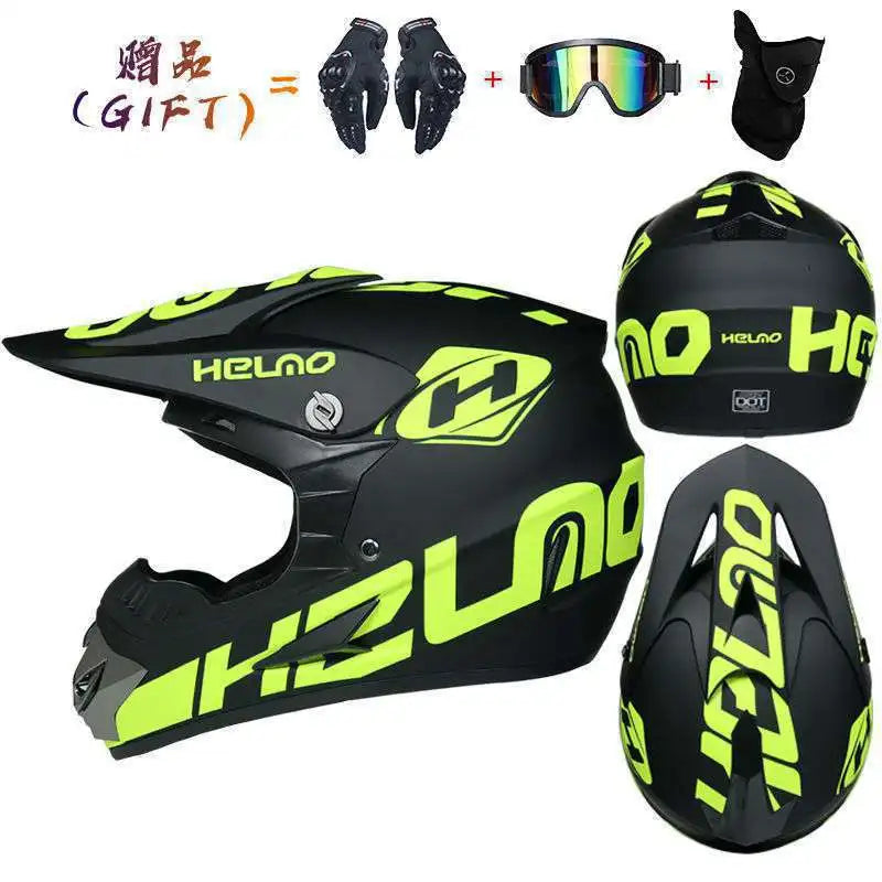 Safety Motocross Helmet man Casco Motocross Bicycle Downhill Capacete ATV Cross Helmet Child Motorcycle Helmet Dot Abs Unisex