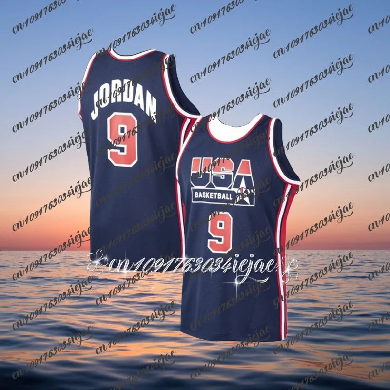 USA Basketball Jersey Tshirt Summer Mens Basketball Sleeveless Sports T shirt Boys Basketball Training Wear Team Tshirt New 2026