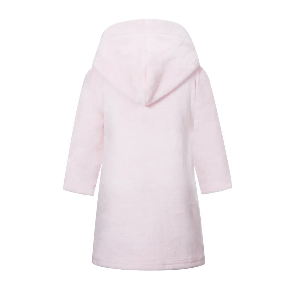 Kids Sleepwear Robe Autumn Winter Flannel Warm Bathrobe For Girls 1-11 Years Toddler Children Pajamas For Boys Girl Pajamas