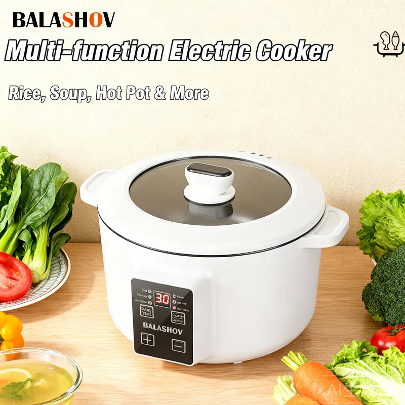 220V Household Multi Cookers 3.5L Electric Cooker Non-stick Cooking pot Hot Pot Smart Rice cooker Cooking Appliances