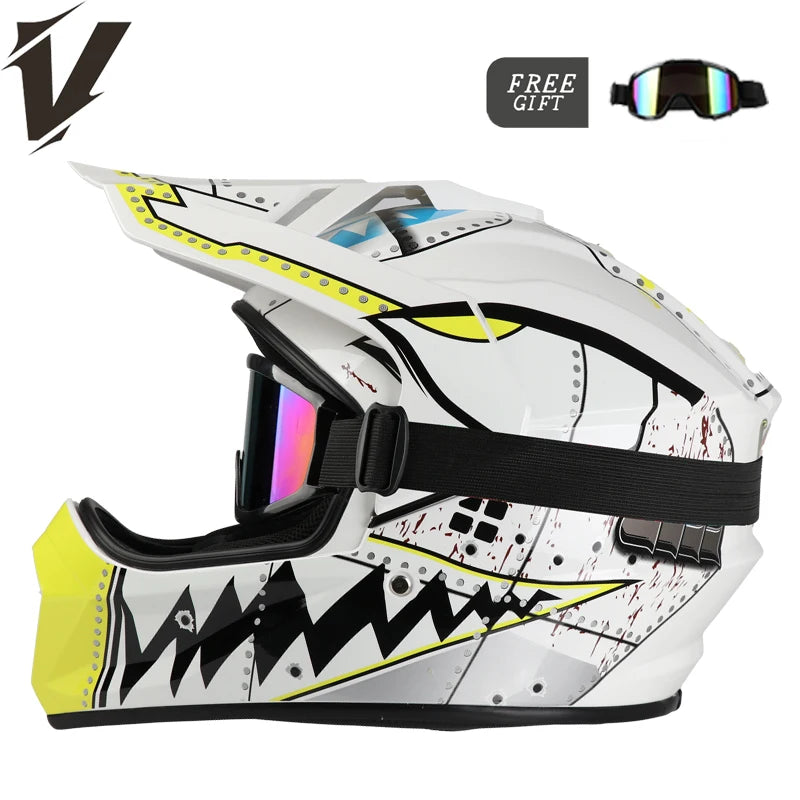 Motocross Helmet Motocross Bicycle Downhill Capacete AM DH ATV Cross Helmet Child Motorcycle Helmet Unisex