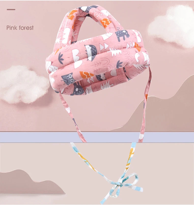 Baby head pillow anti-fall device Head protective pad summer anti-bump head learning to walk baby four seasons toddler hat