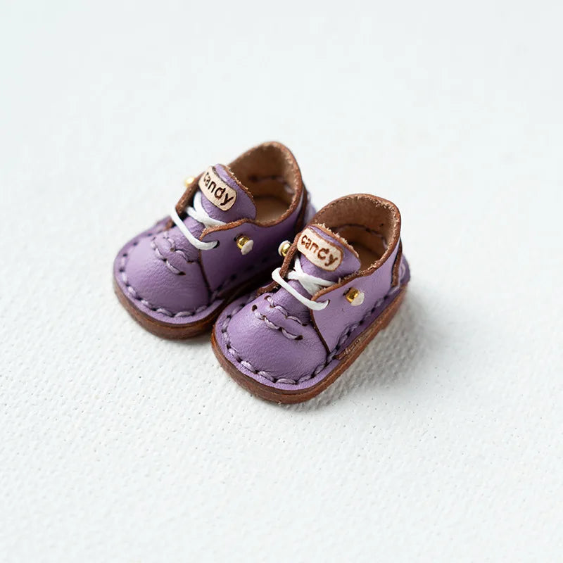 New Fashion Blyth Cute Leather Shoes Blyth Doll Mary Jane Casual Shoes 3* 1.8cm for Ob24 Ob22 Licca Azones Toy Doll Accessories