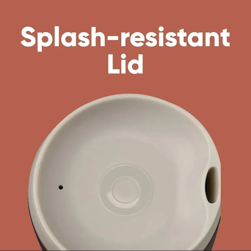 12/20oz Stainless Steel Vacuum Cup Coffee Cup Simple Fashion Men's & Women's Coffee Cup Outdoor Sports Portable Cup Couples Mugs