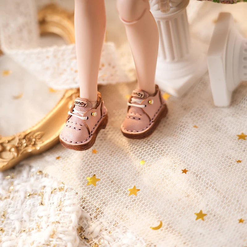 New Fashion Blyth Cute Leather Shoes Blyth Doll Mary Jane Casual Shoes 3* 1.8cm for Ob24 Ob22 Licca Azones Toy Doll Accessories