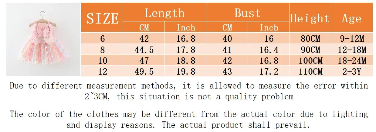 New Summer Baby Girl Dress Halter Butterfly Back Wings Fantasy Princess Dress Sweet Birthday Party Team Dress