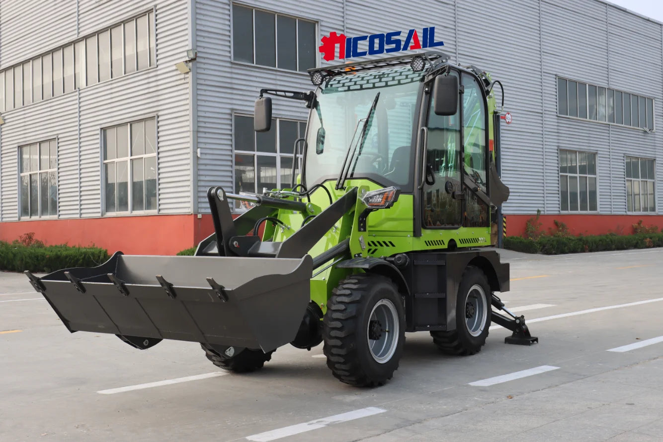 Small Multifunctional Customizable Loader Excavator Backhoe Loader Busy Two-End Operation