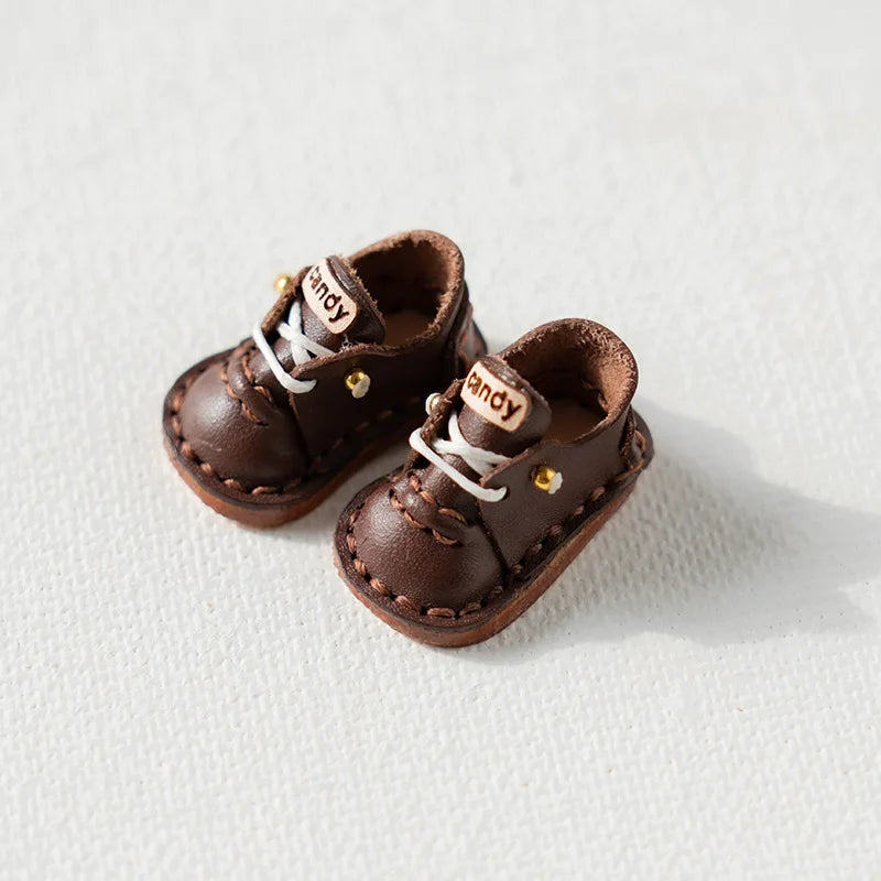 New Fashion Blyth Cute Leather Shoes Blyth Doll Mary Jane Casual Shoes 3* 1.8cm for Ob24 Ob22 Licca Azones Toy Doll Accessories