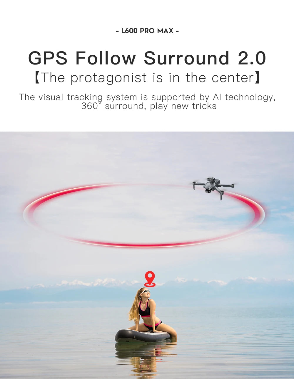 L600 Pro MAX 4K Professional Drone With Camera HD 3-Axis Gimbal GPS Dron 360° Obstacle Avoidance 5G WIFI RC Quadcopter Toys