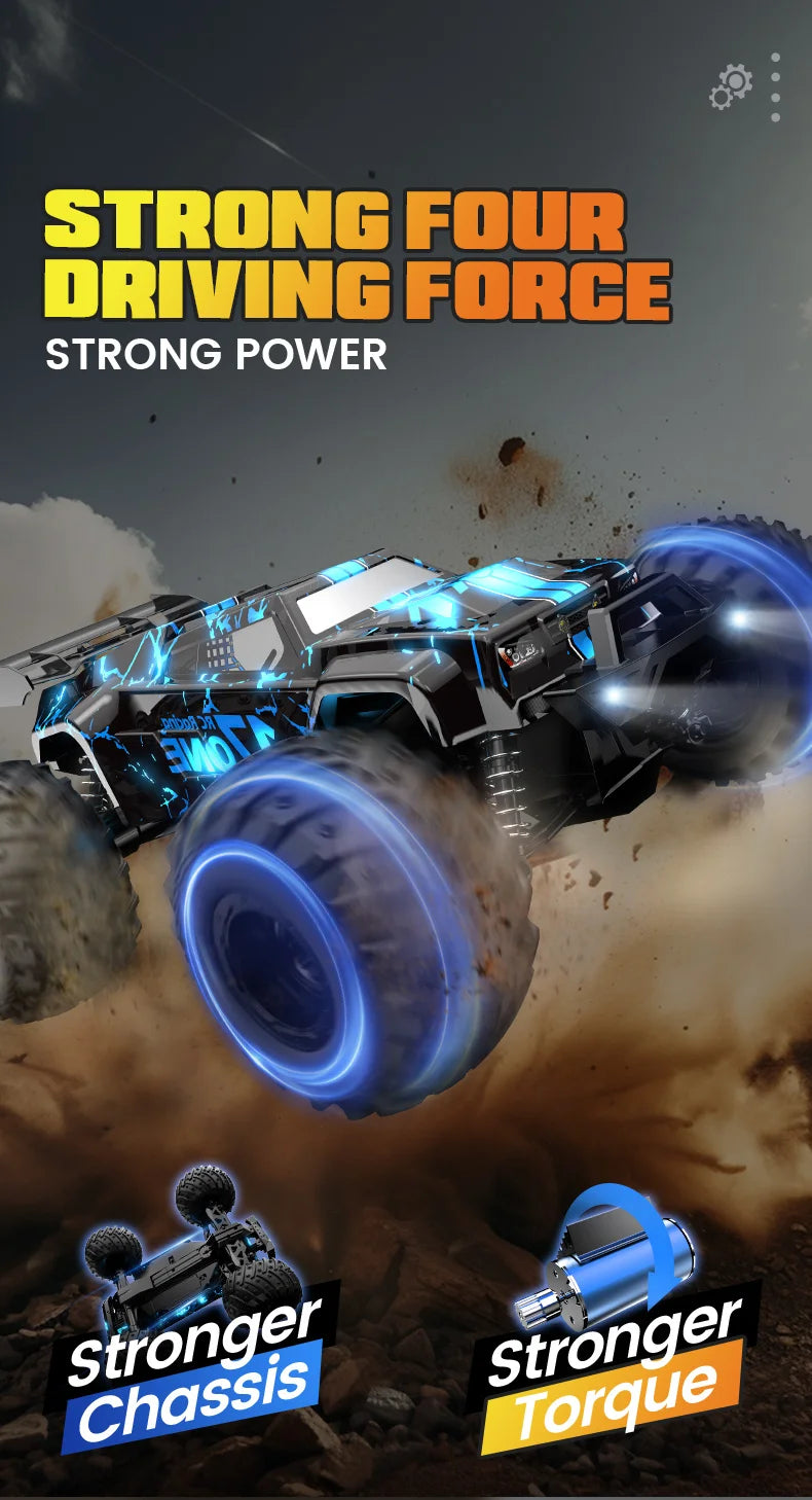 S626/S636 1:14 RC Car 4WD Off-road Monster 20KM/H High-speed Car Translucent Car Shell Drift Racing RC High-speed Boy Toy RC car