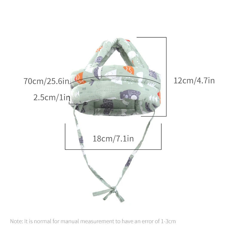 Baby head pillow anti-fall device Head protective pad summer anti-bump head learning to walk baby four seasons toddler hat