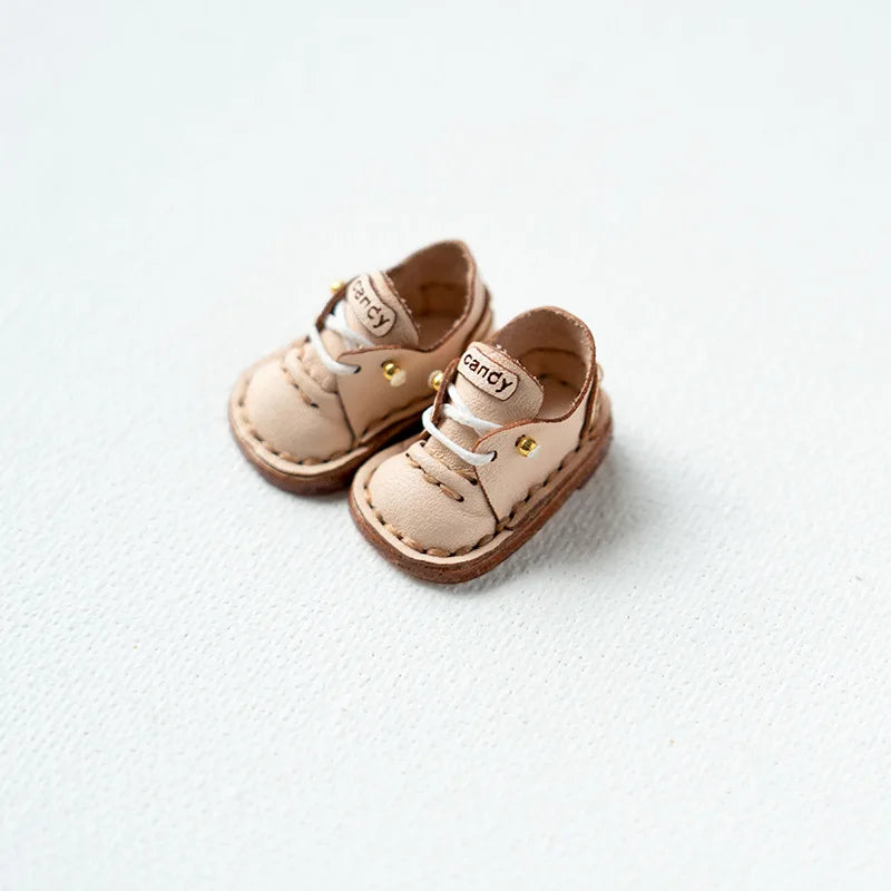 New Fashion Blyth Cute Leather Shoes Blyth Doll Mary Jane Casual Shoes 3* 1.8cm for Ob24 Ob22 Licca Azones Toy Doll Accessories