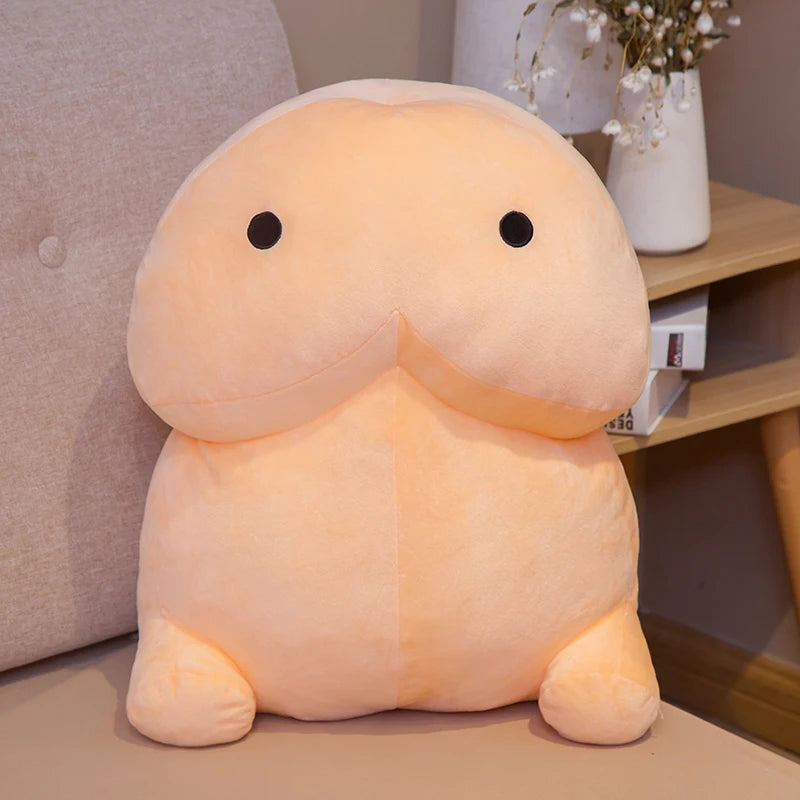 1pc 50CM Cute Penis Plush Toy Pillow Sexy Soft Toy Stuffed Funny Cushion Simulation Lovely Christmas Gift for Girlfriend Lover