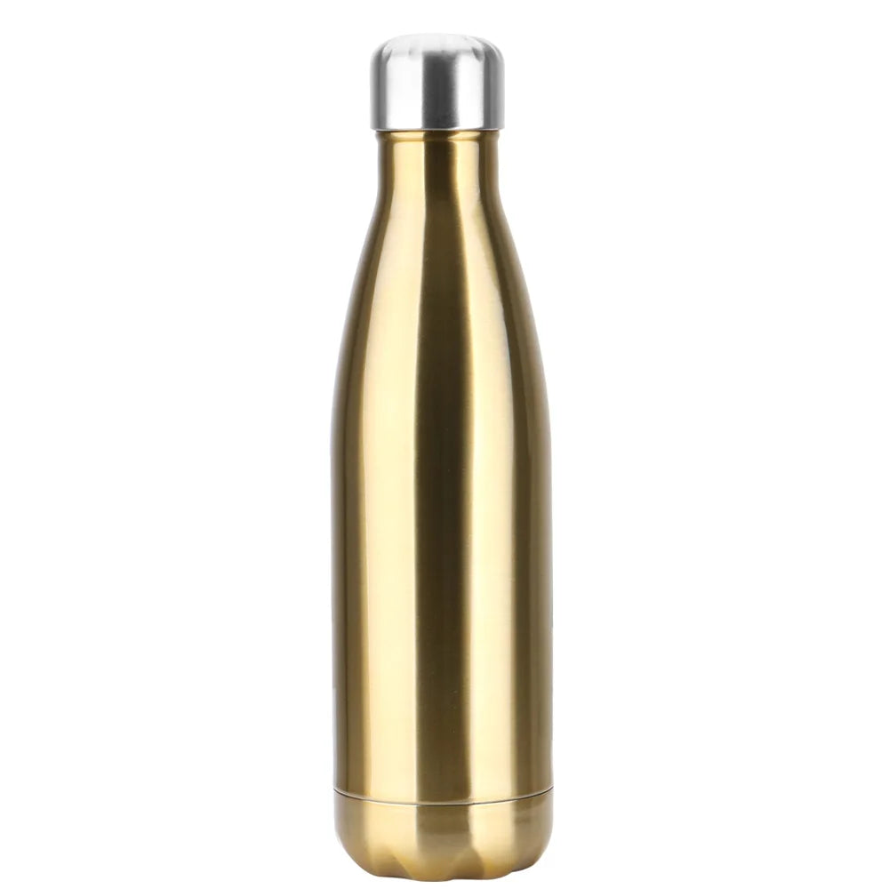500ml Thermos For Sport Bottles Double-Wall Insulated Vacuum Flask BPA Free Thermos Stainless Steel Water Bottle Cola Water Beer