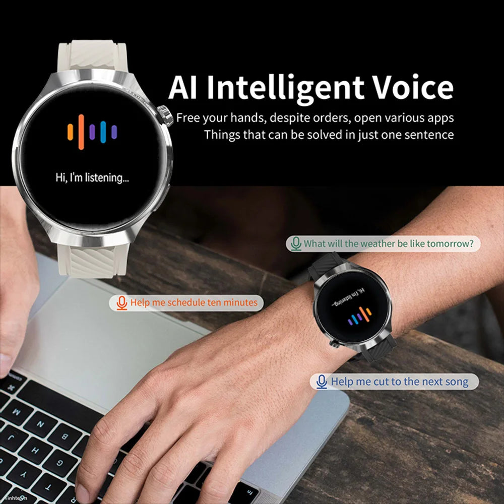 2025 Watch Smartwatch Wemon 1.52” HD Bluetooth Call Offers Today Gift For Men Health Tracking Watches Smart Hombre Business New