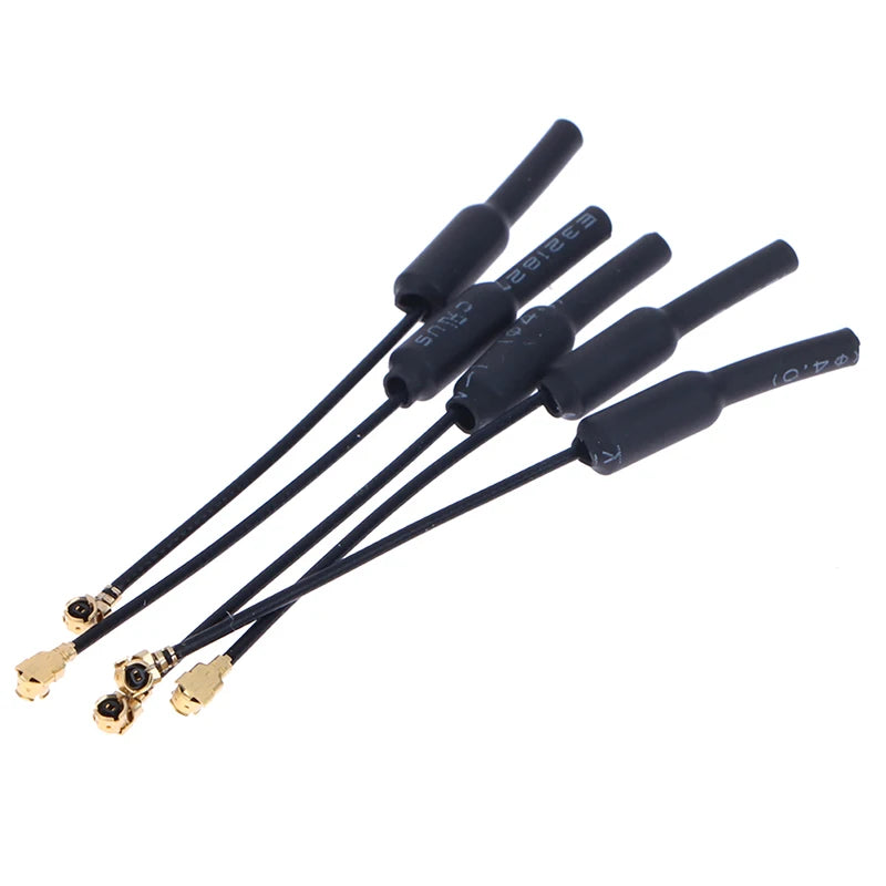 5pcs 3DB UFL IPEX Omni Directional Brass Soft FPV Antenna for RC FPV Quadcopter Racing Freestyle Drones DIY Parts