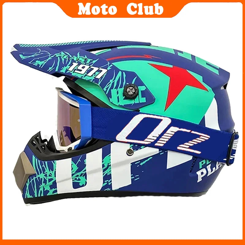 Motorcycle Helmet Professional Motocross Off Road Gift Goggles protective Helm Children Off-road Casque Capacete De Motocicleta