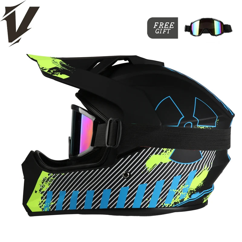 Motocross Helmet Motocross Bicycle Downhill Capacete AM DH ATV Cross Helmet Child Motorcycle Helmet Unisex