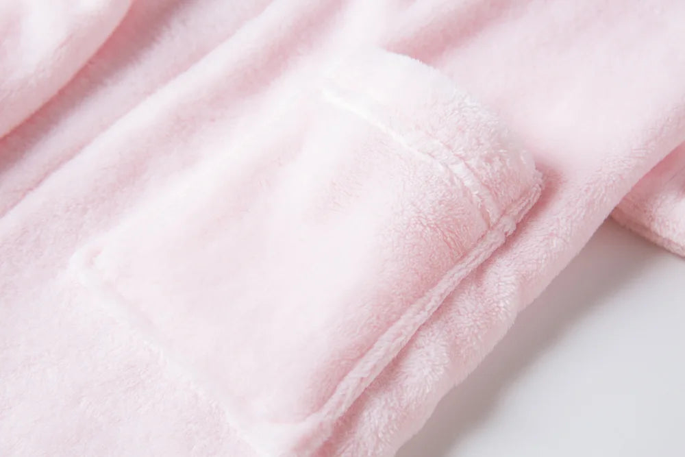 Kids Sleepwear Robe Autumn Winter Flannel Warm Bathrobe For Girls 1-11 Years Toddler Children Pajamas For Boys Girl Pajamas