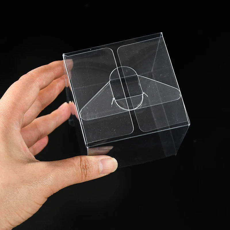 20/50PCs Clear Gift Box Cupcake Dessert Cookie Candy Boxes Wedding Birthday Party Supplies Baby Shower Christmas Gift Packaging