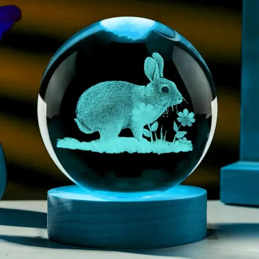 3D Crystal ball Crystal Planet Laser Engraved Solar System Globe Astronomy Gift Birthday Gift Glass Sphere Home Decoration