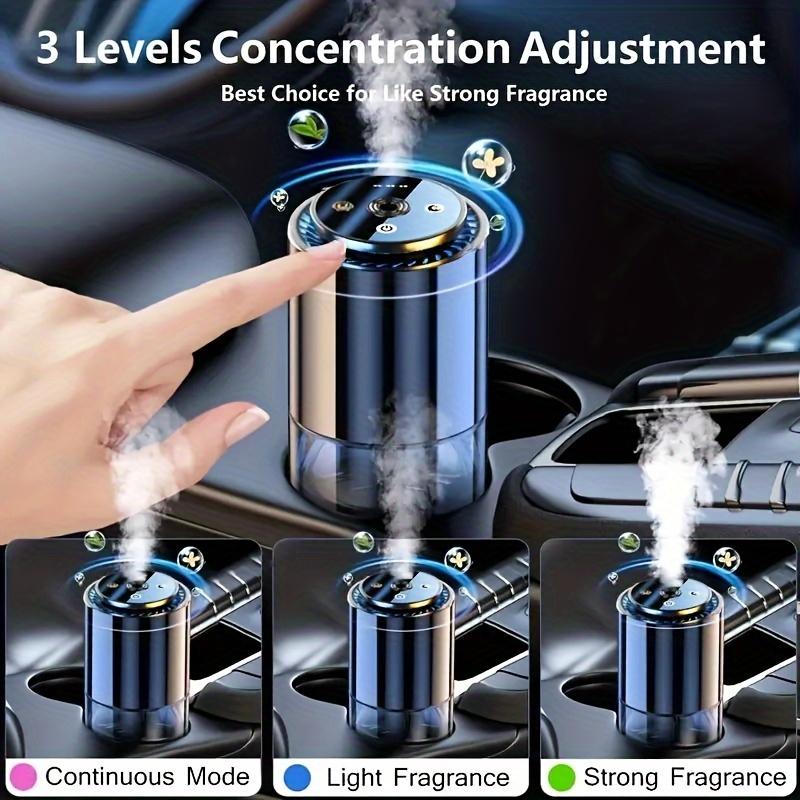 Smart Car Air Freshener with Star Projector & Essential Oil Diffuser - 50ml Long-Lasting Aroma Diffuser with Automatic On/Off